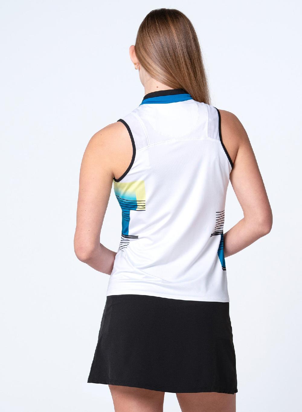 Lucky In Love Stripe It Up Zip Tank