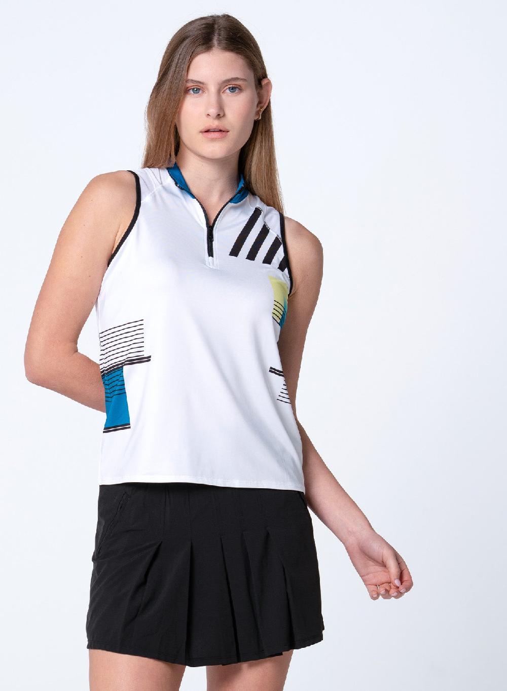 lucky in love Stripe It Up Zip Tank