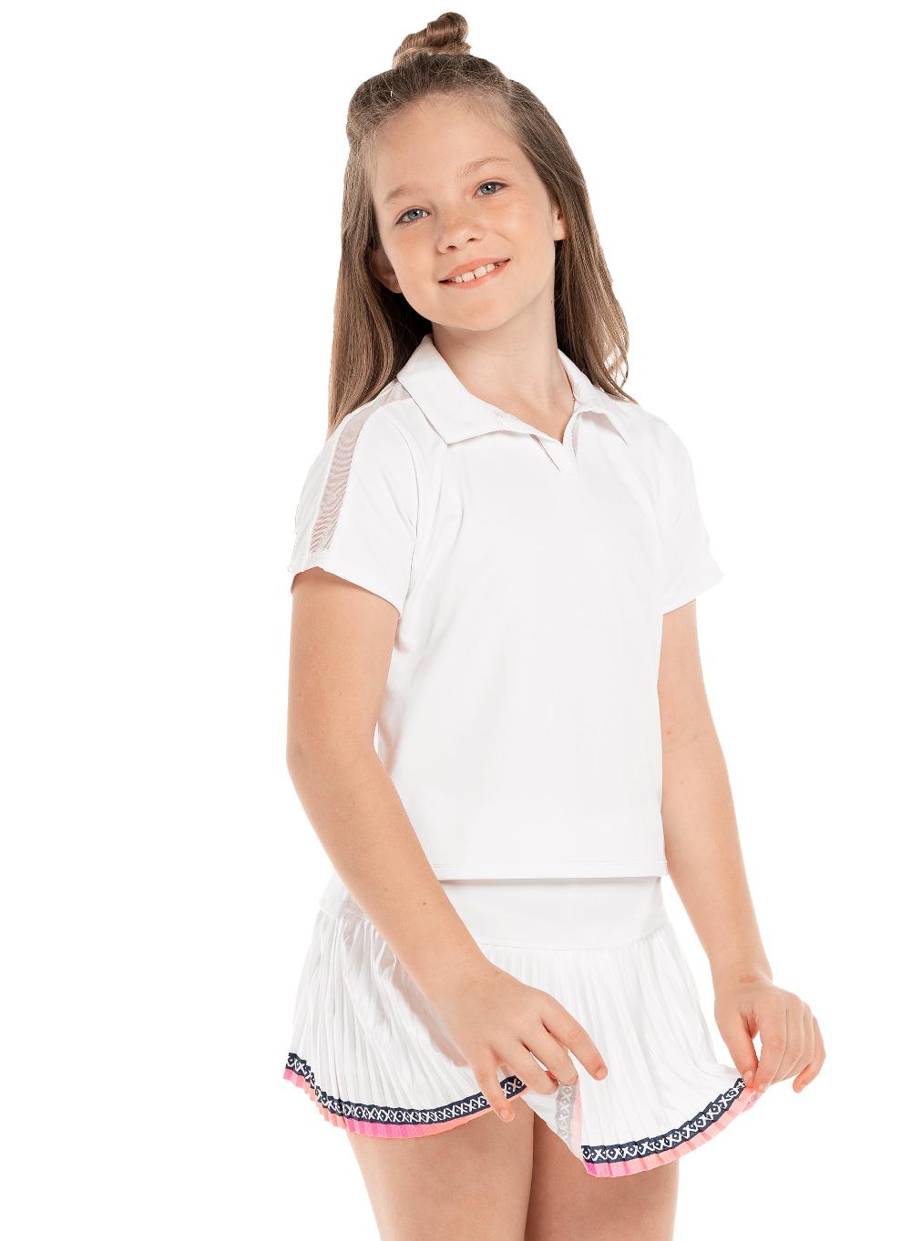 Lucky In Love Summer Glow Pleated Skirt (Girls)