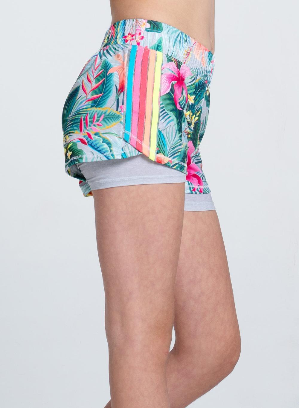 Lucky In Love Tropic Bloom Short-Girls