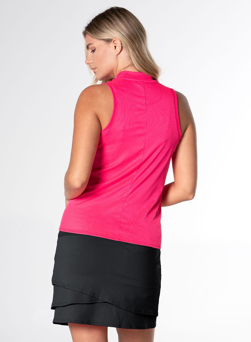 Lucky In Love Twist It Up Zip Tank