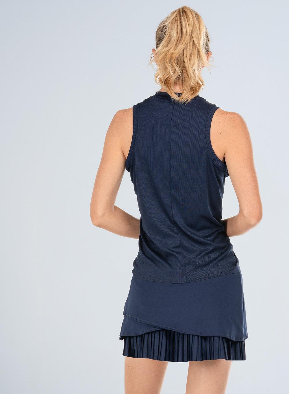 Lucky In Love Twist It Up Zip Tank