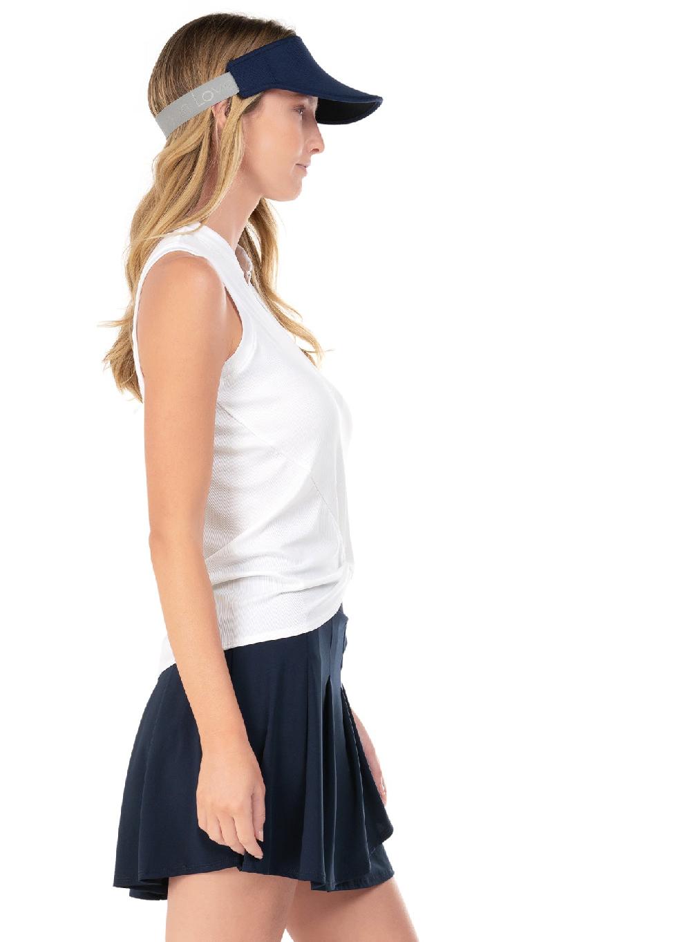 Lucky In Love Twist It Up Zip Tank