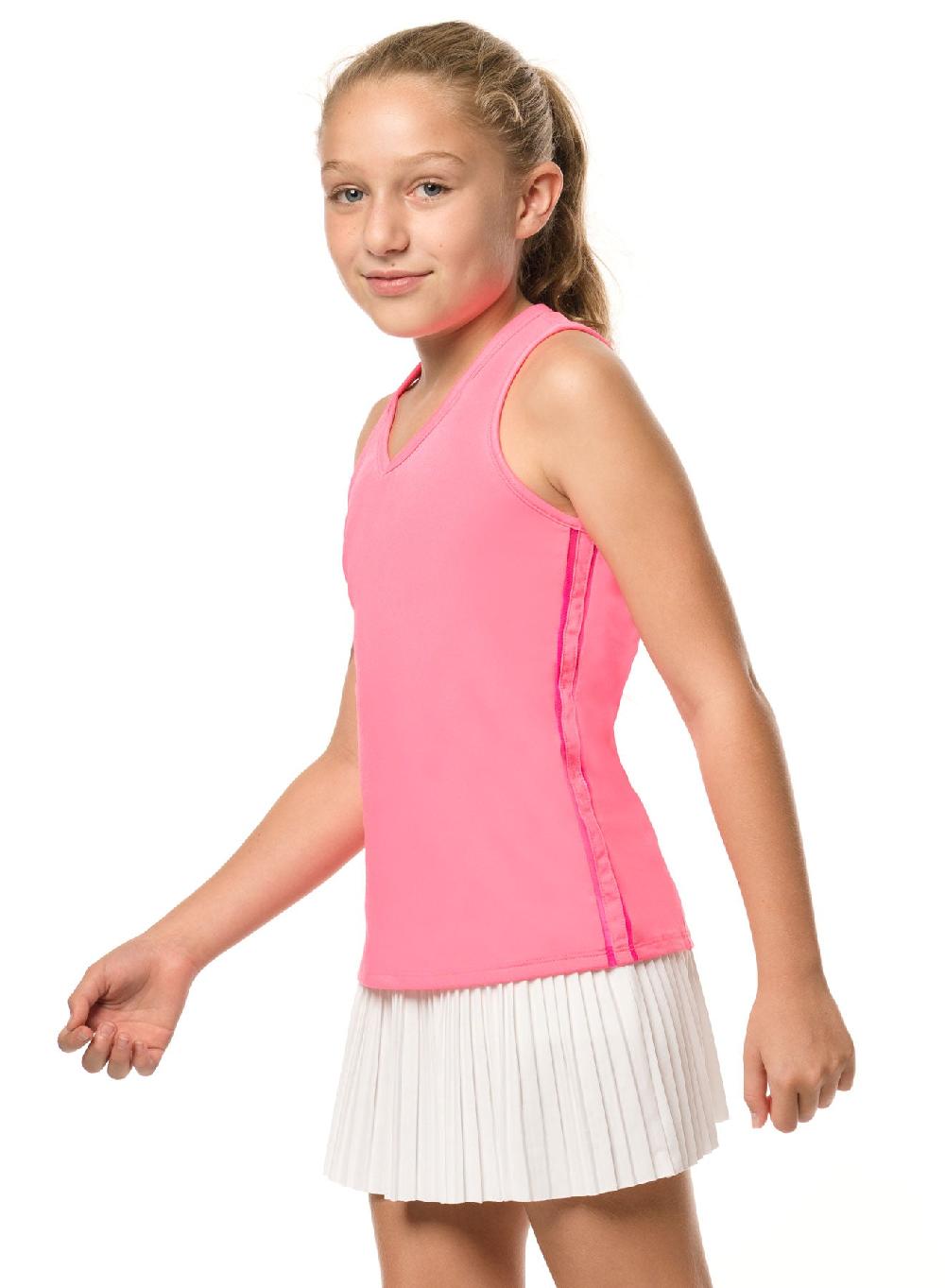 Lucky In Love V-neck Cutout Tank