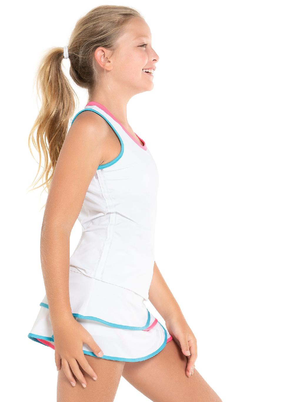 Lucky In Love V-neck Cutout Tank