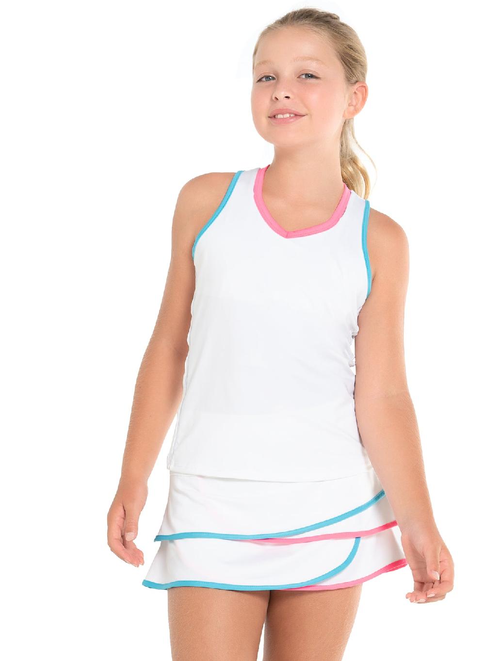 lucky in love V-neck Cutout Tank