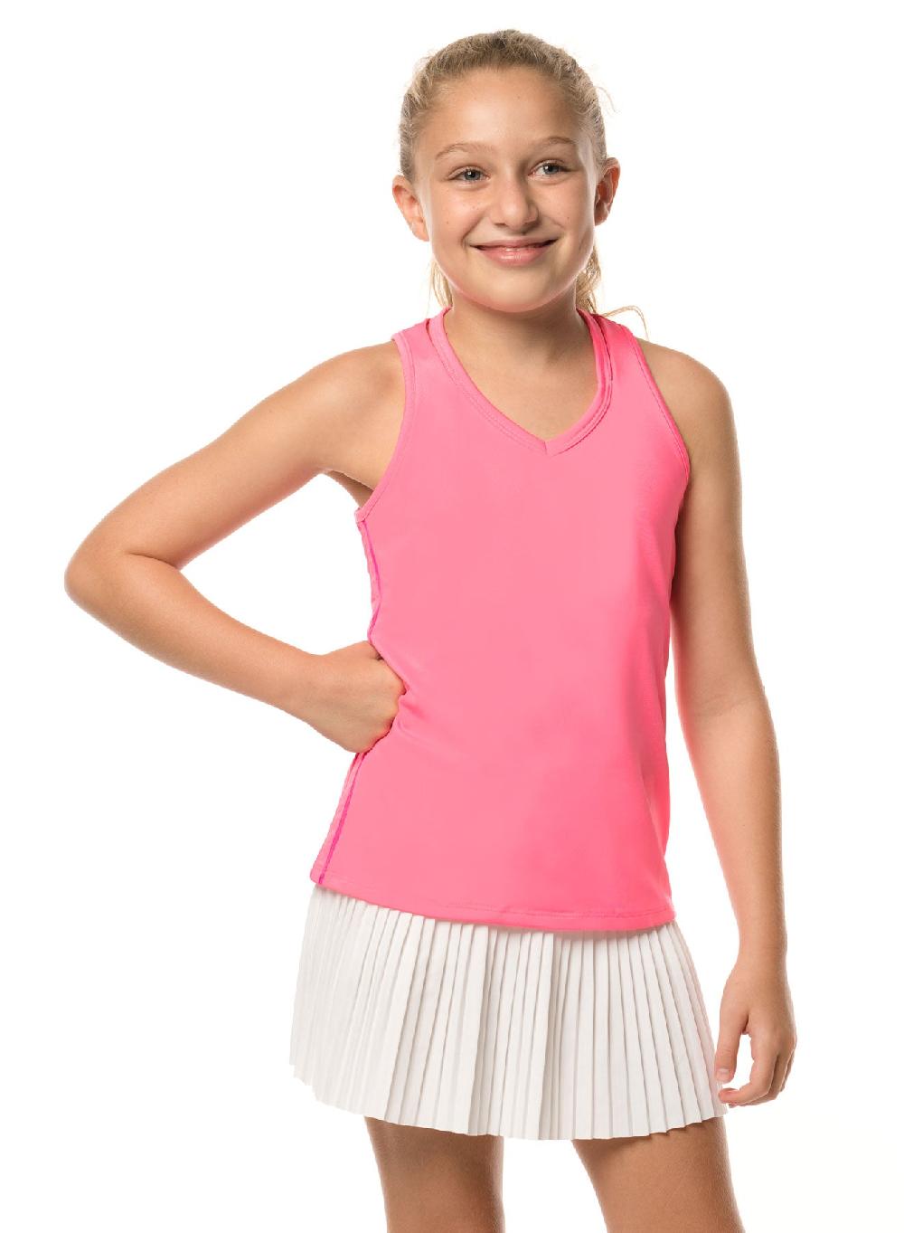 Lucky In Love V-neck Cutout Tank
