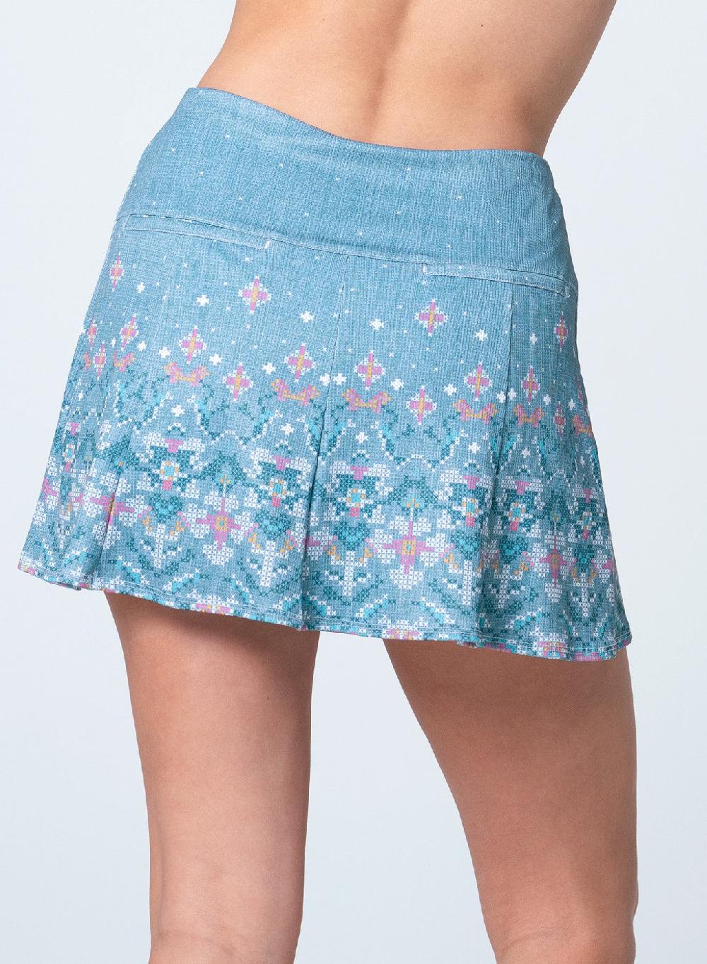 Lucky In Love Vintage Stitch Gore Skirt 15.5"