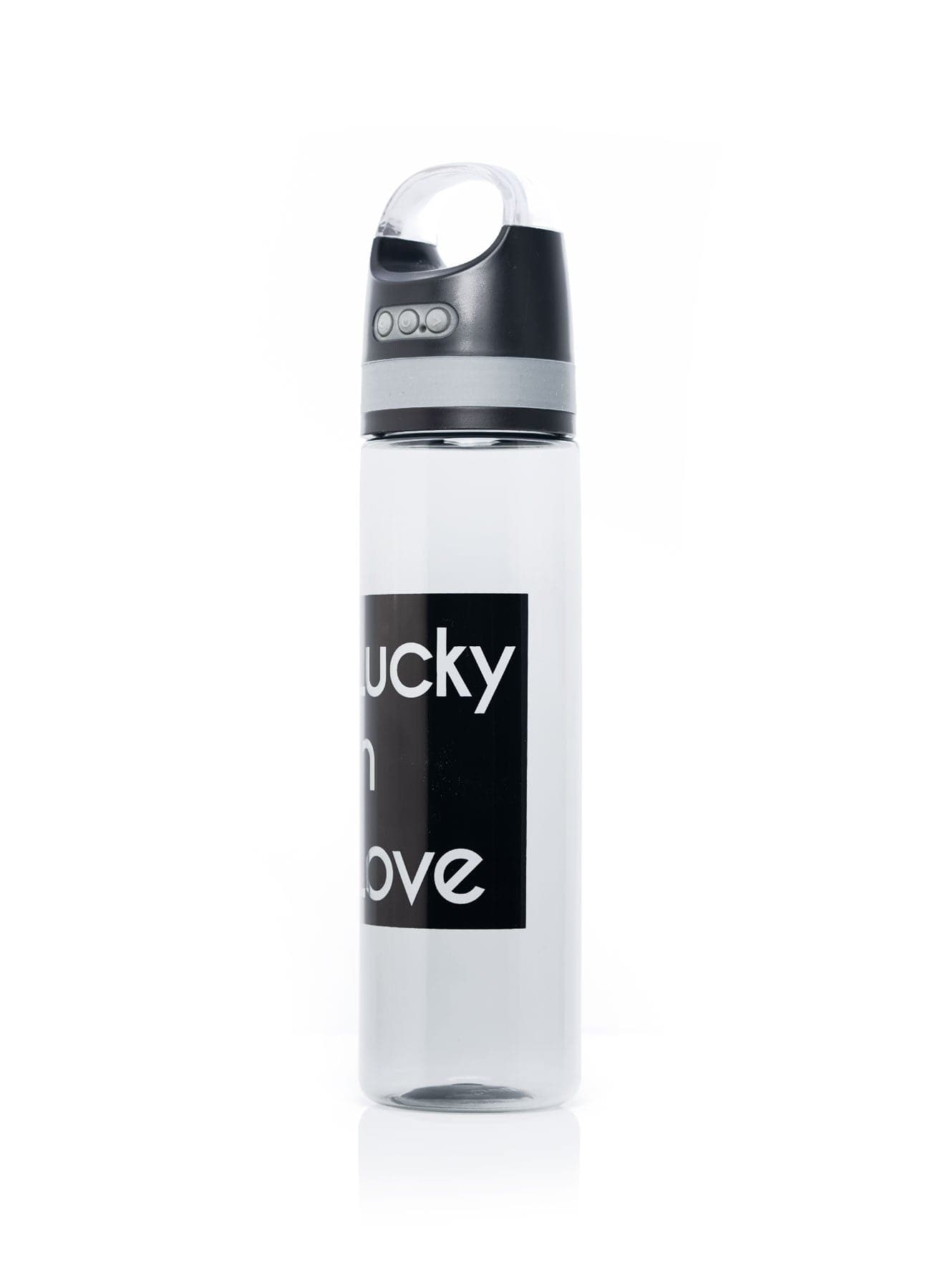 Lucky In Love Water Bottle With Bluetooth Speaker