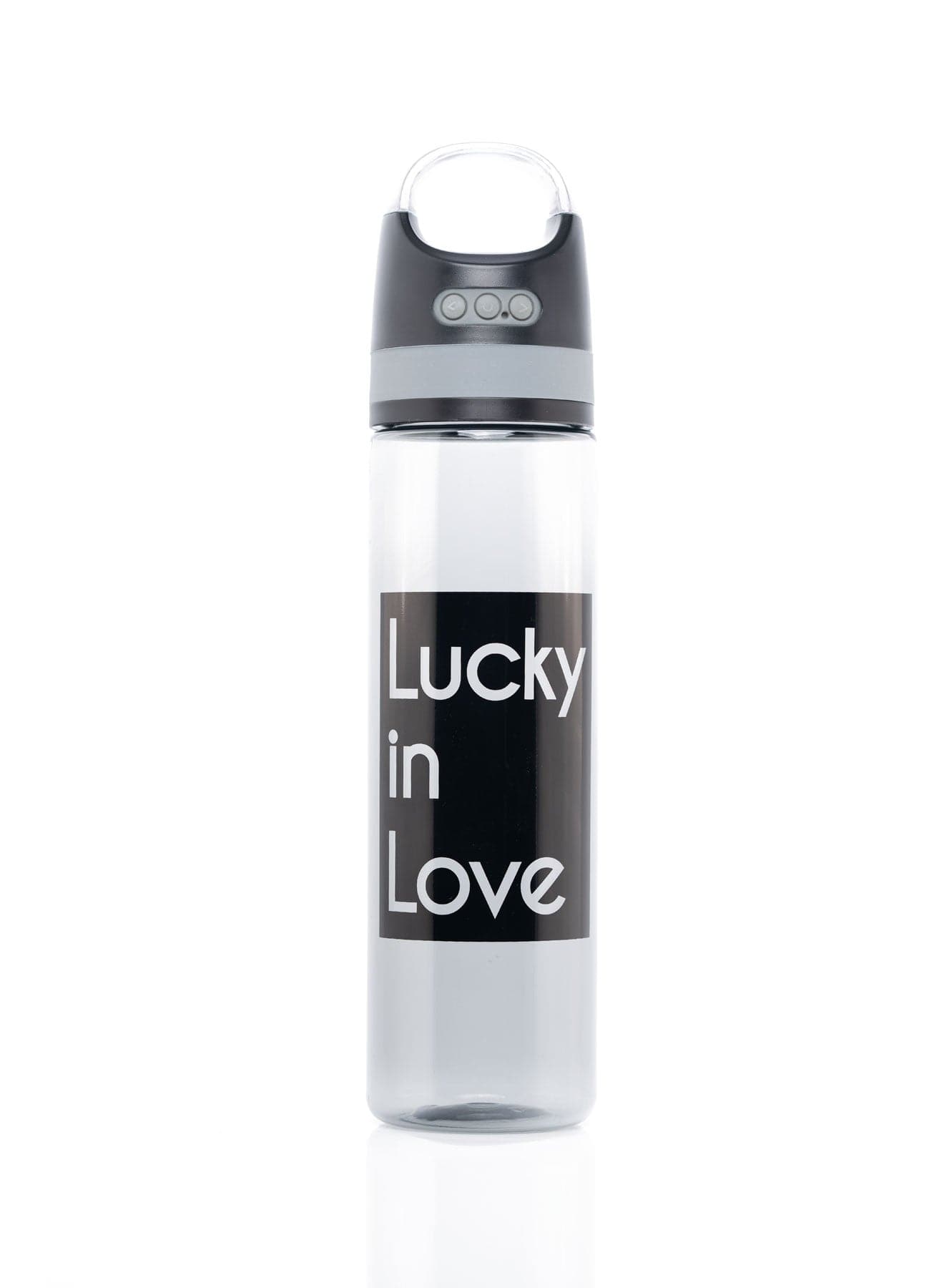 Lucky In Love Water Bottle With Bluetooth Speaker