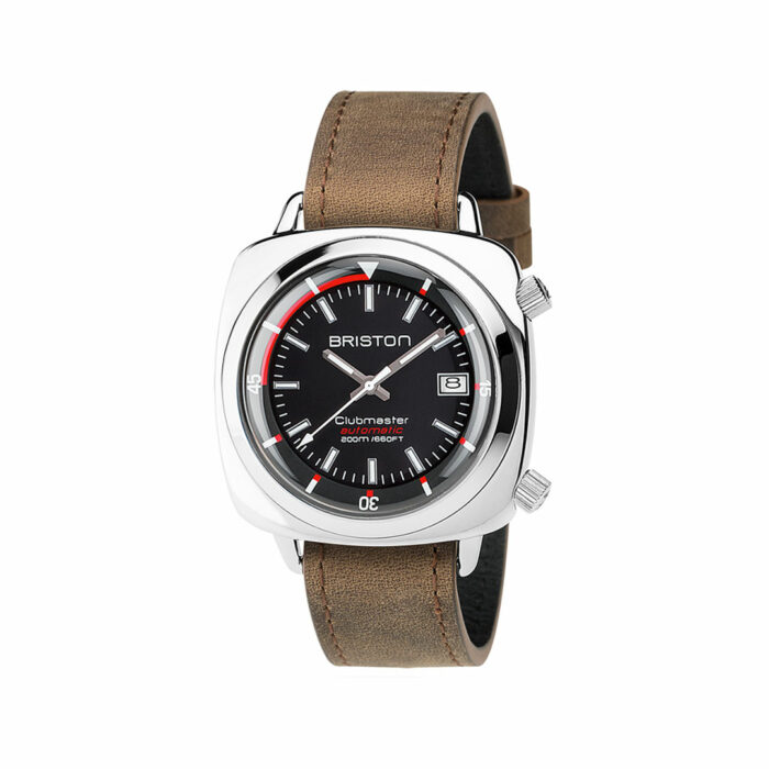 lucky one Briston Clubmaster Diver Black Dial Watch