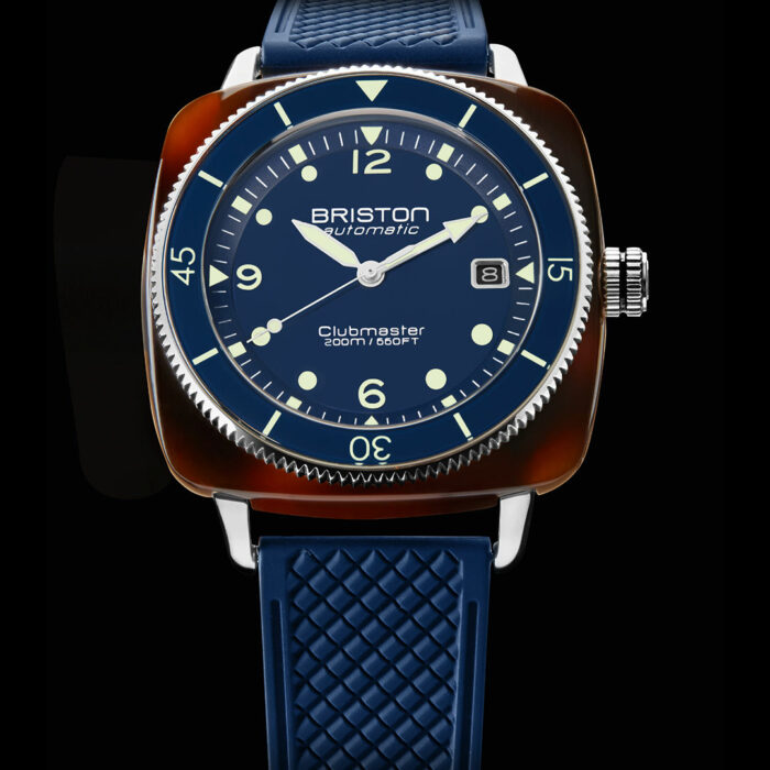 Lucky One Briston Clubmaster Legend Diver Blue Watch