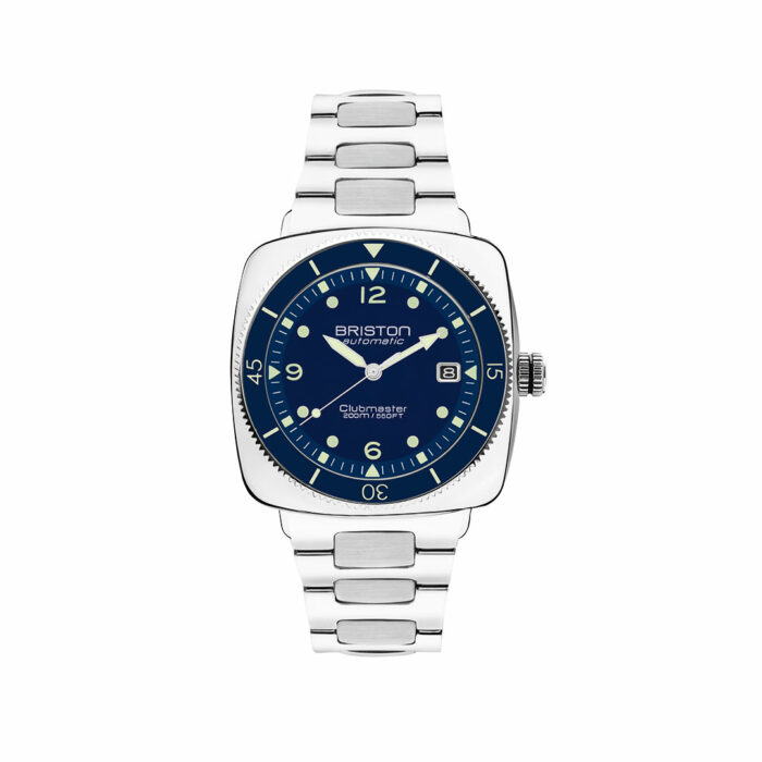 lucky one Briston Clubmaster Legend Diver Steel Blue Watch