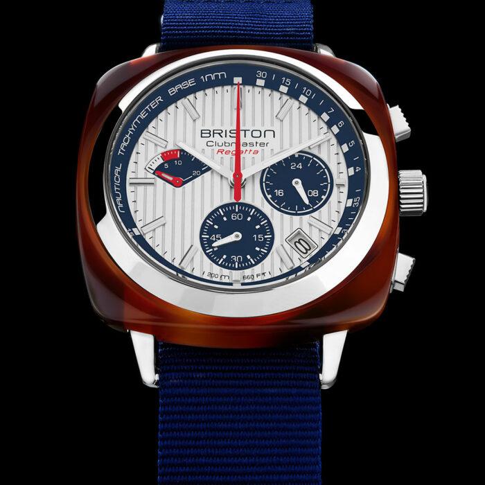Lucky One Briston Clubmaster Regatta White Blue Watch