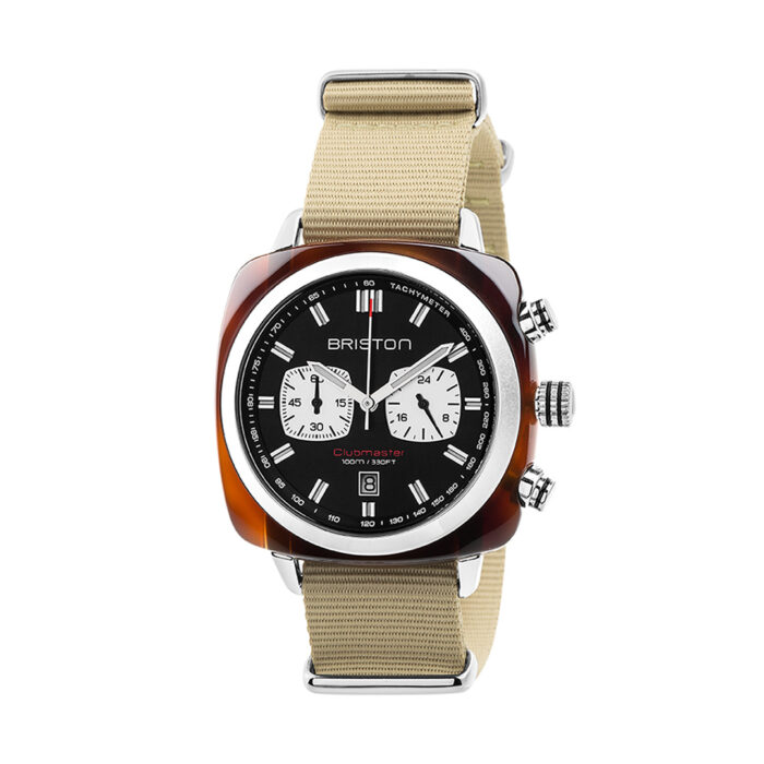 lucky one Briston Clubmaster Sport Chrono Khaki Black Watch