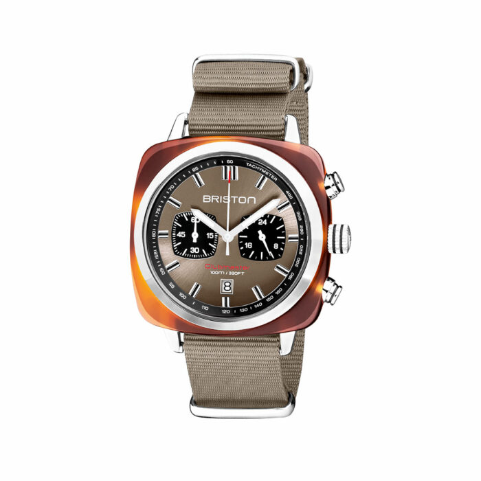 lucky one Briston Clubmaster Sport Taupe Grey Watch
