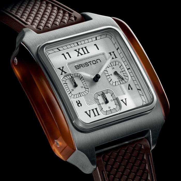 Lucky One Briston Streamliner Kennedy Chrono Brown Watch