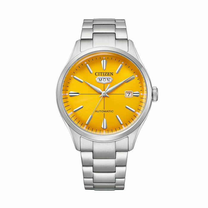 lucky one Citizen Mechanical Orange Dial Watch NH8391-51Z