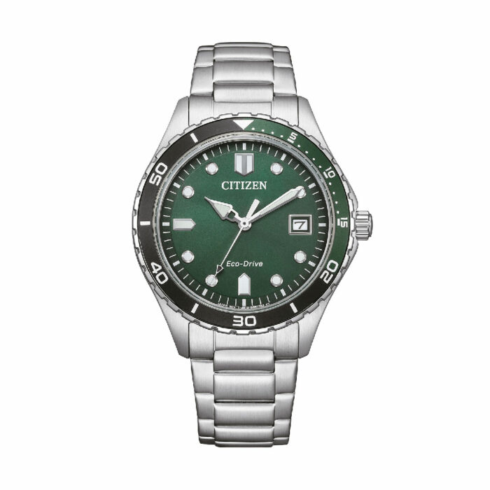 lucky one Citizen Platform AW1828-80X Green Dial Watch