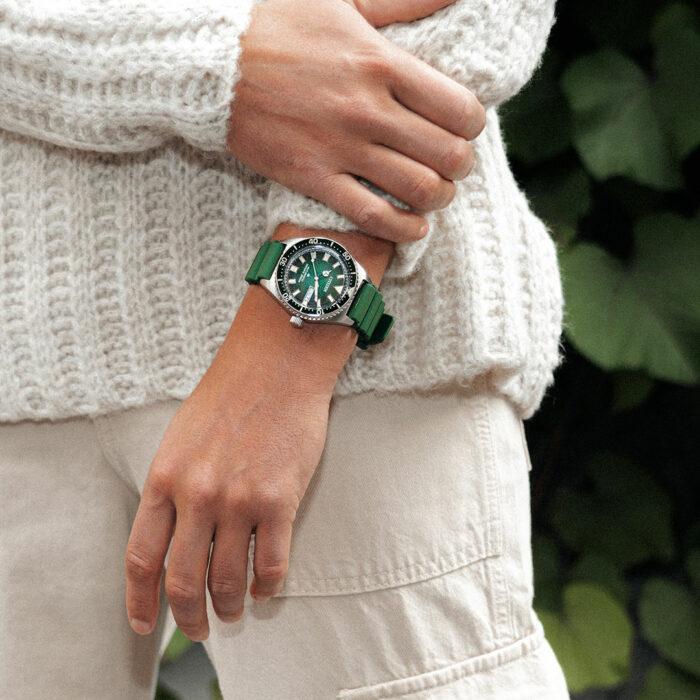 Lucky One Citizen Promaster Diver Automatic Green Watch NY0121-09XE