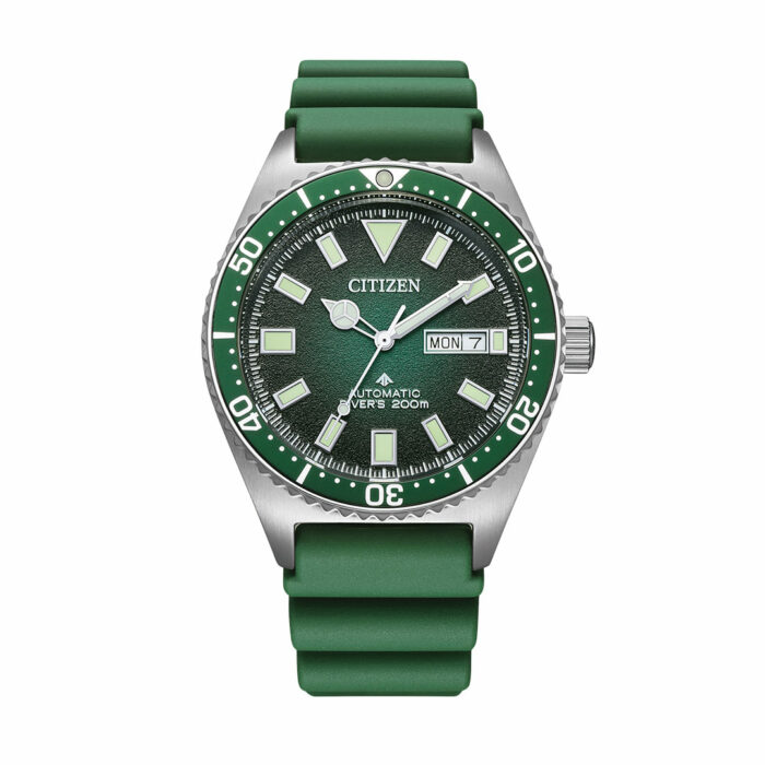 lucky one Citizen Promaster Diver Automatic Green Watch NY0121-09XE