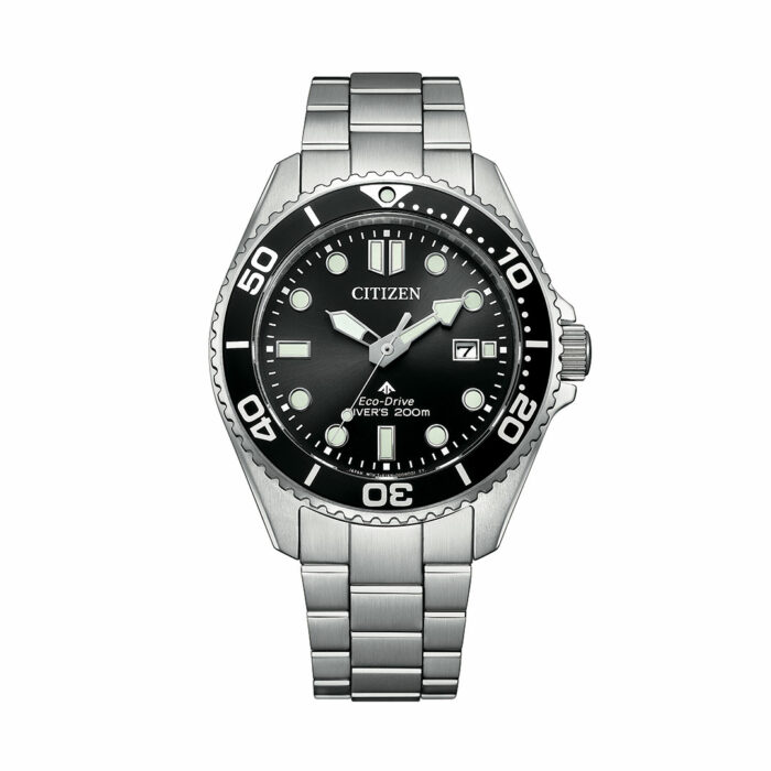 lucky one Citizen Promaster Diver Steel Black Watch BN0261-51E