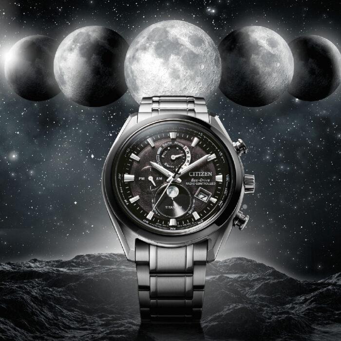 Lucky One Citizen Radio Controlled Moonphase Watch BY1018-80E