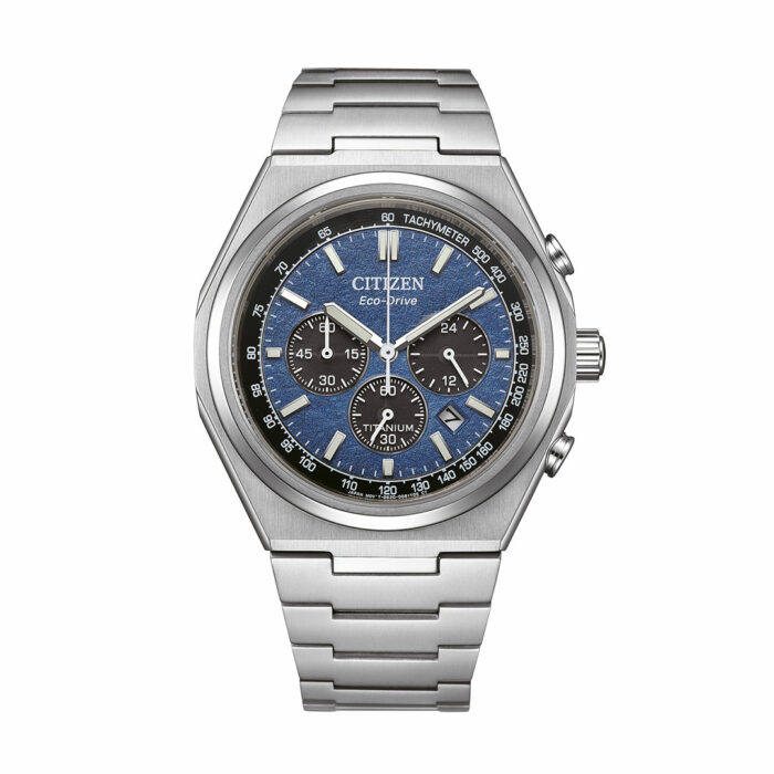 lucky one Citizen Super Titanium Blue Dial Watch CA4610-85L