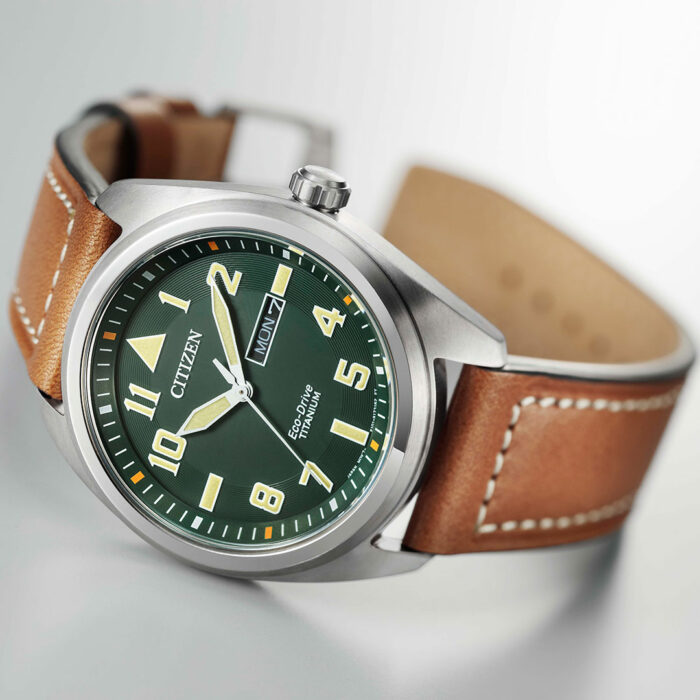 Lucky One Citizen Super Titanium Eco-Drive Watch BM8560-11X