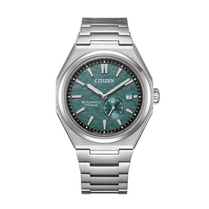 lucky one Citizen Super Titanium Green Watch NJ0180-80X
