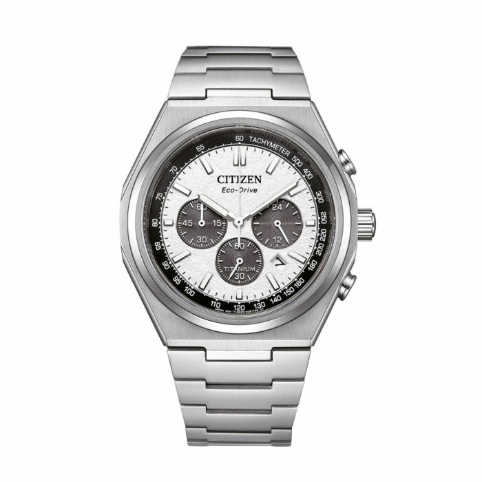 lucky one Citizen Super Titanium Silver Dial Watch CA4610-85A