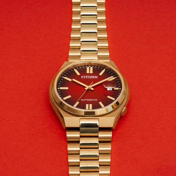 Lucky One Citizen Tsuyosa Automatic Red Watch NJ0153-82X