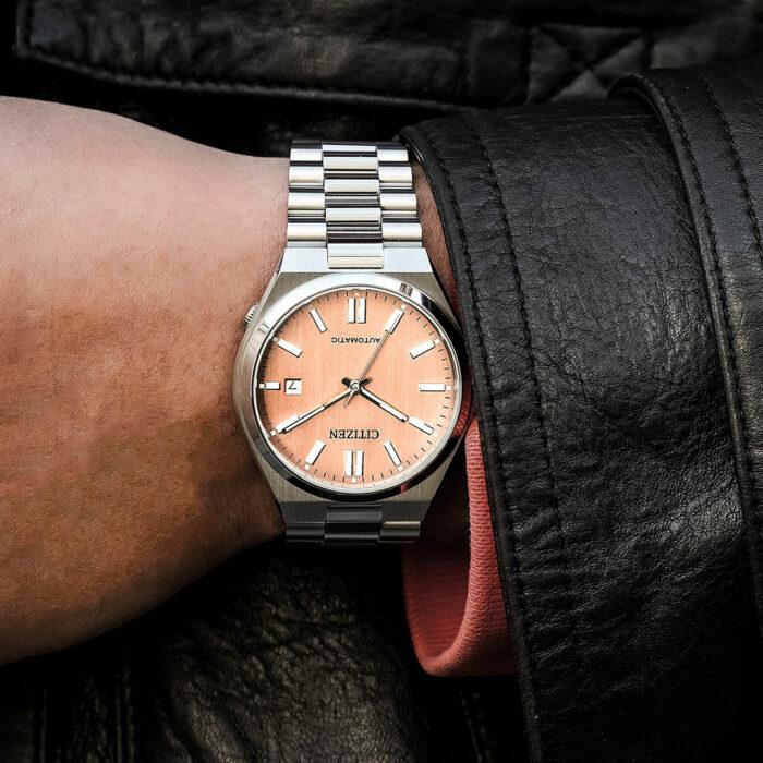 Lucky One Citizen Tsuyosa Automatic Salmon Watch NJ0159-86Z