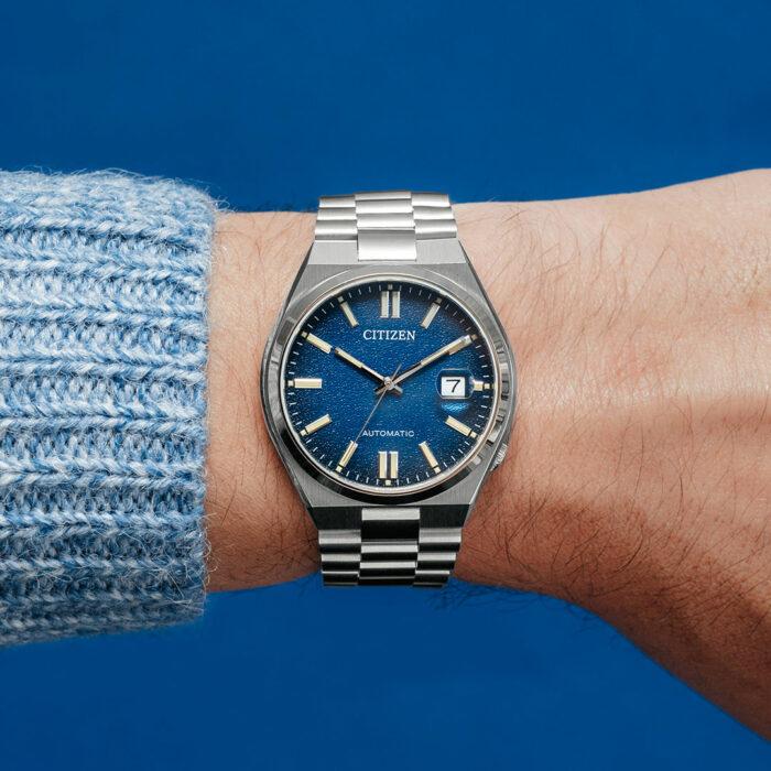 Lucky One Citizen Tsuyosa Blue Automatic Watch NJ0151-88L