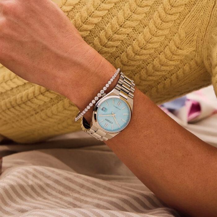 Lucky One Citizen Tsuyosa Ice Blue Watch NJ0200-50L