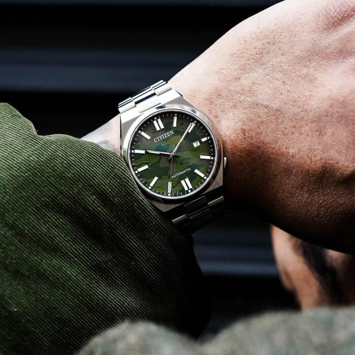 Lucky One Citizen Tsuyosa Military Automatic Watch NJ0159-86X