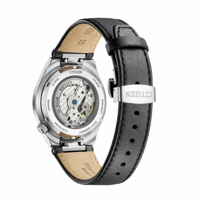 Lucky One Citizen Tsuyosa Small Seconds Black Leather Watch NK5010-01H