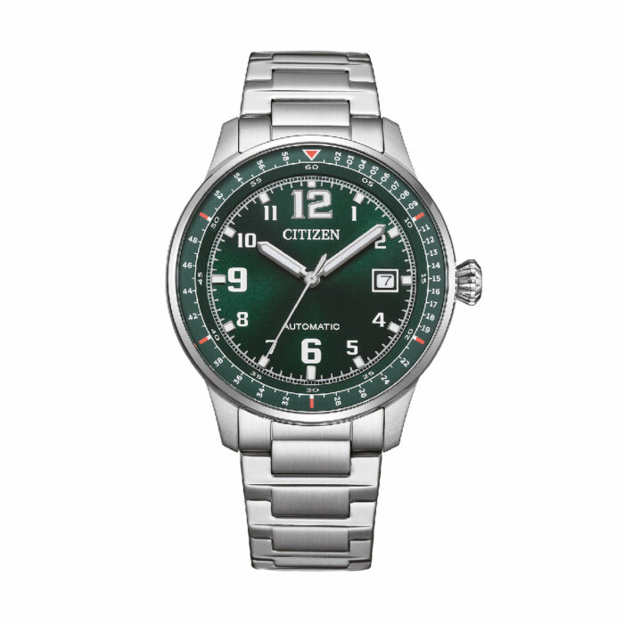 lucky one Citizen Urban Military Green Watch NJ0190-51X