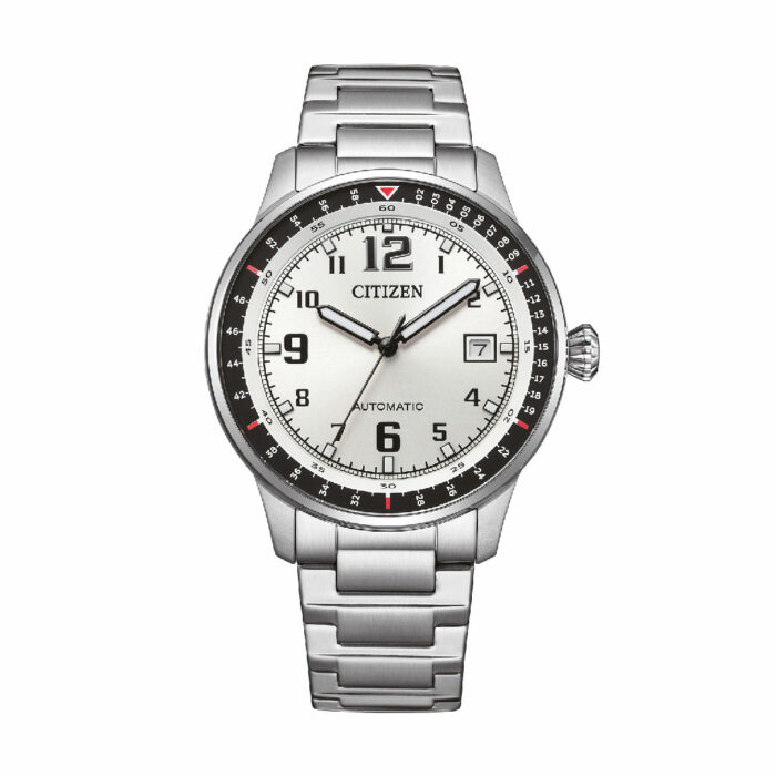 lucky one Citizen Urban Military White Watch NJ0190-51A