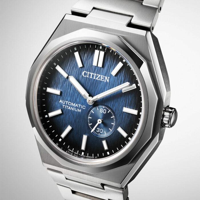 Lucky One Citizen Zenshin 60 Super Titanium Blue Watch NK5020-58M