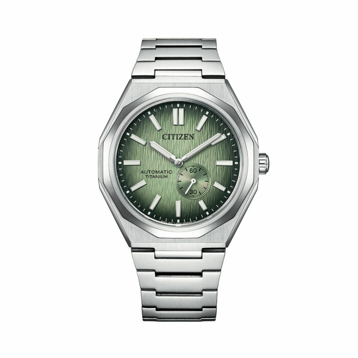lucky one Citizen Zenshin 60 Super Titanium Green Watch NK5020-58X