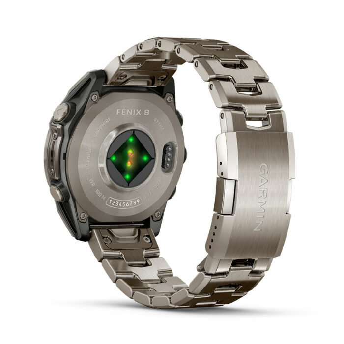 Lucky One Fenix 8 Amoled Sapphire Titanium 47mm Watch Garmin