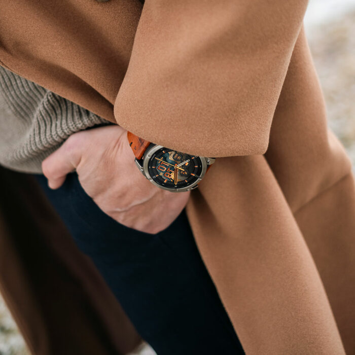 Lucky One Fenix 8 Amoled Sapphire Titanium 51mm Garmin Watch