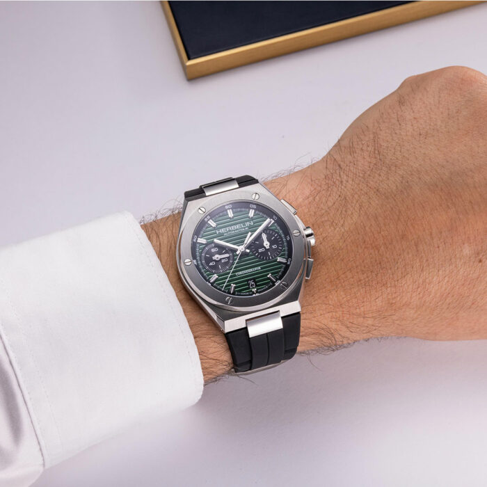 Lucky One Herbelin Cap Camarat Chrono Automatic Green Watch