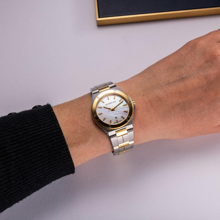 Lucky One Herbelin Cap Camarat Two Tone Watch 14545BT19