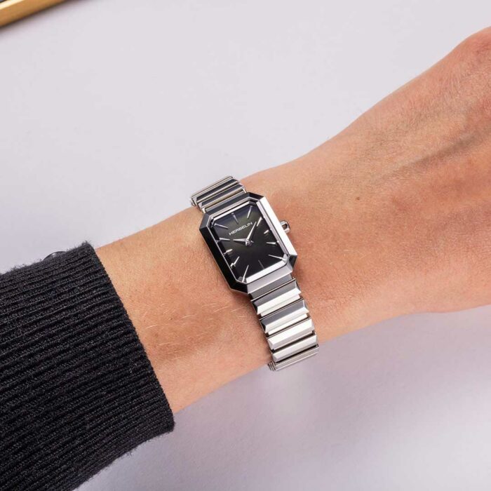 Lucky One Herbelin Octogone Black Mother Of Pearl Watch