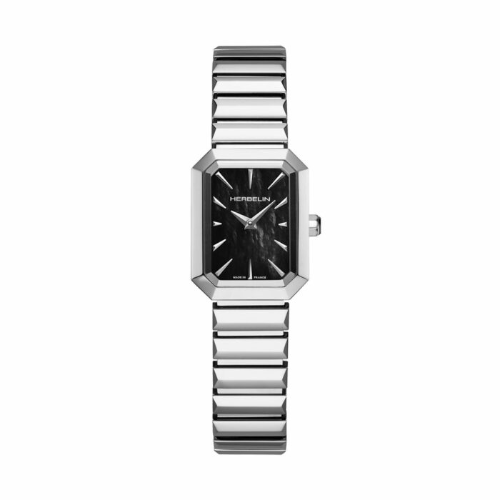 lucky one Herbelin Octogone Black Mother of Pearl Watch