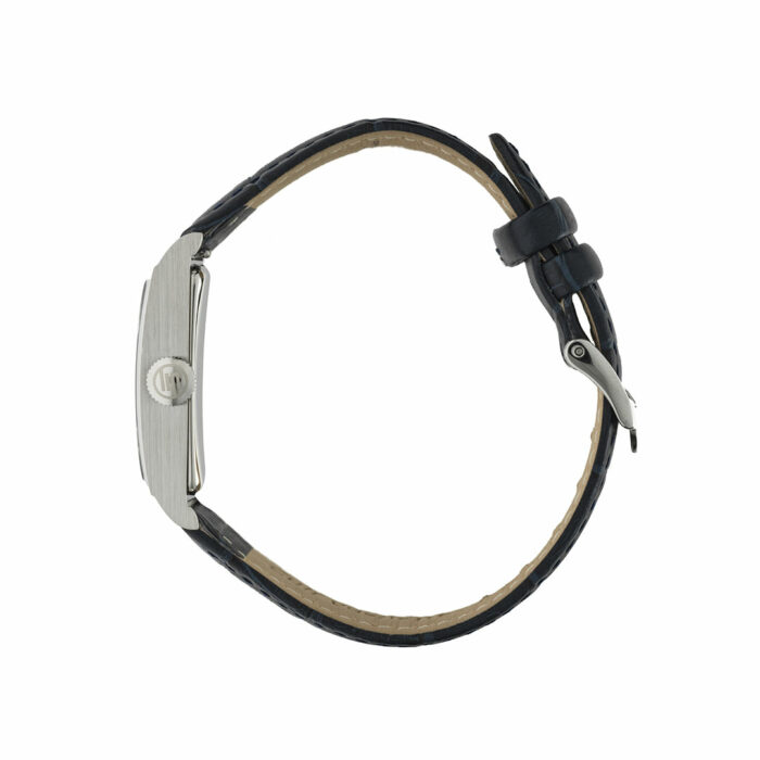 Lucky One LIP Churchill T18 Watch 671937 Silver With Blue Leather