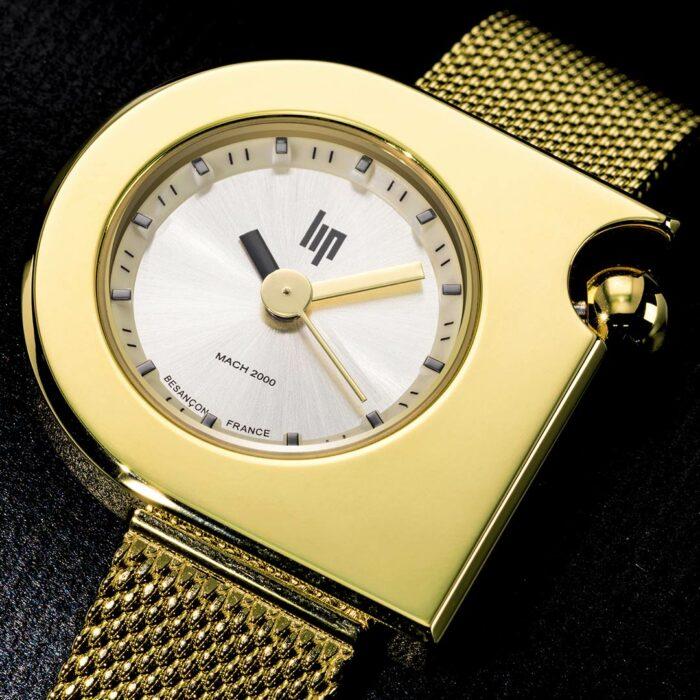 Lucky One Lip Mach 2000 Mini Moon Gold Watch 671168