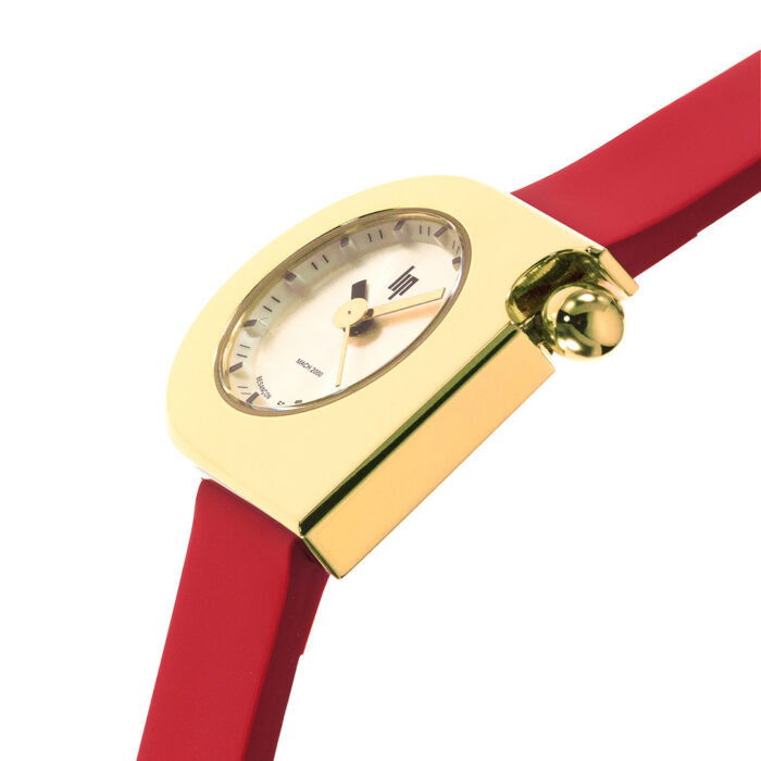 Lucky One Lip Mach 2000 Mini Moon Red Gold Watch 671393